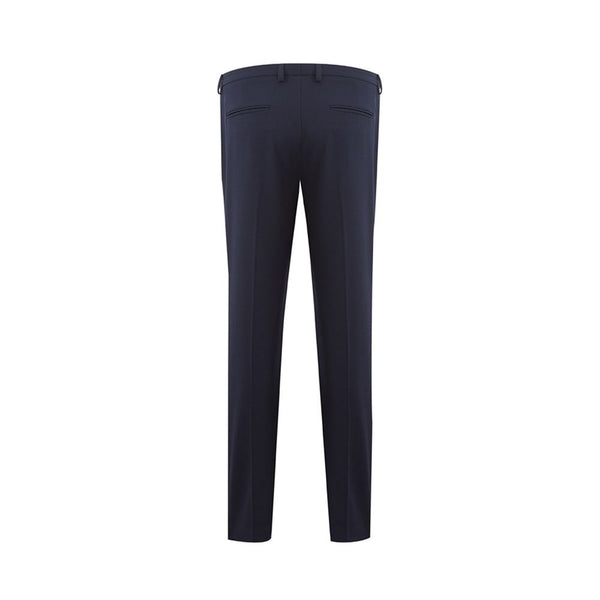 Lardini Elegant Blue Wool Pants for Women