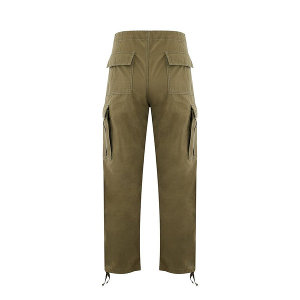 Tom Ford Elegant Green Cotton Trousers