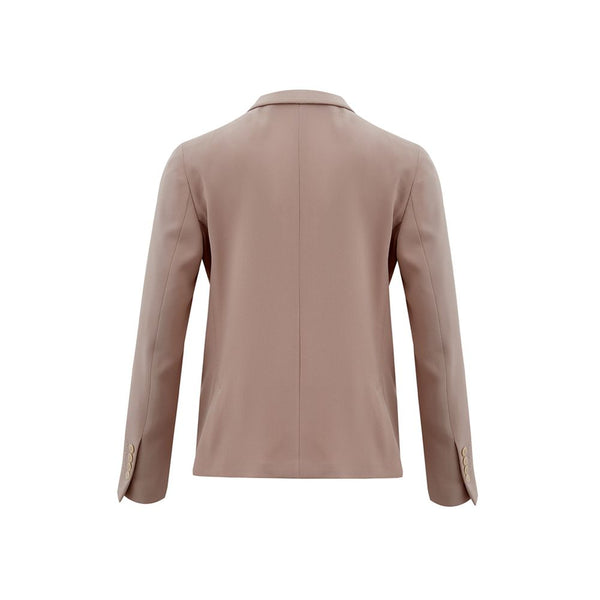 Lardini Elegant Gray Italian Polyester Jacket for Women
