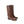 Burberry Elegant Leather Boots in Rich Brown