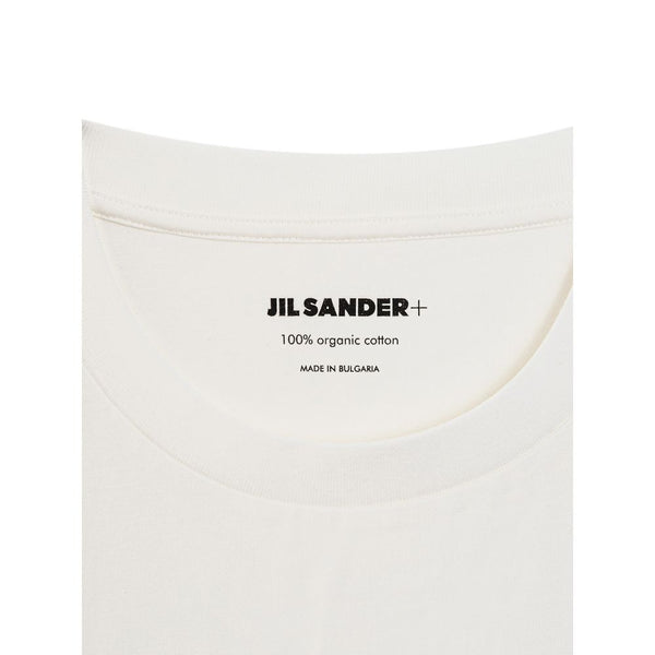 Jil Sander White Cotton Organic T-Shirt