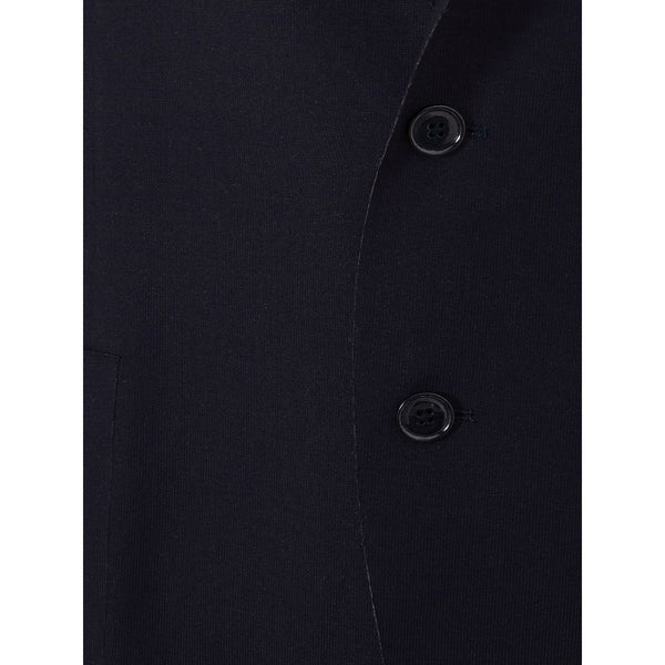 Elegant Blue Cotton Lardini Jacket