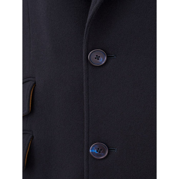 Dolce & Gabbana Elegant Blue Wool Jacket for Men