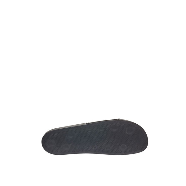 Marcelo Burlon Sleek Black Cotton Sandals for Men