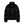 Love Moschino Chic Heart-Adorned Black Down Jacket