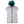 Centogrammi Elegant Gray Puffer Vest with Green Lining