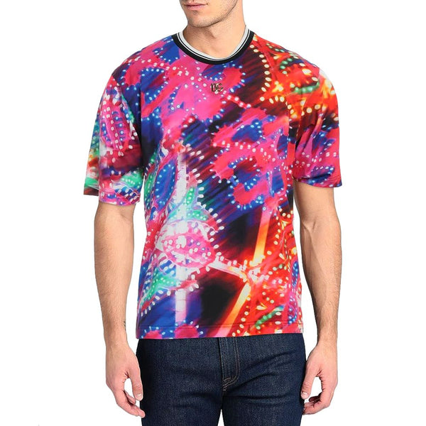 Dolce & Gabbana Multicolor Cotton T-Shirt