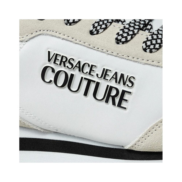 Versace Jeans White Nylon Sneaker