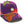 Moncler x Palm Angels Purple Cotton Hats & Cap