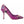 Dolce & Gabbana Purple Leather Di Calfskin Pump