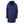 Love Moschino Elegant Blue Wool-Blend Coat with Golden Accents