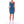 Love Moschino Chic Sleeveless Denim Dress with Beaded Logo