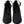 Dolce & Gabbana Black Leather Heels Fabric Socks Pumps Shoes