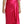 Dolce & Gabbana Fuchsia Fitted Cut One Shoulder Midi Dress