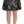 Dolce & Gabbana Elegant Black Silver-Floral Straight Skirt