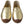 Dolce & Gabbana Gold Nahka D&G Loafers Flats Espadrille-kengät