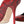 Dolce & Gabbana Red Almond Toe Snakeskin Pumps with Lace Socks