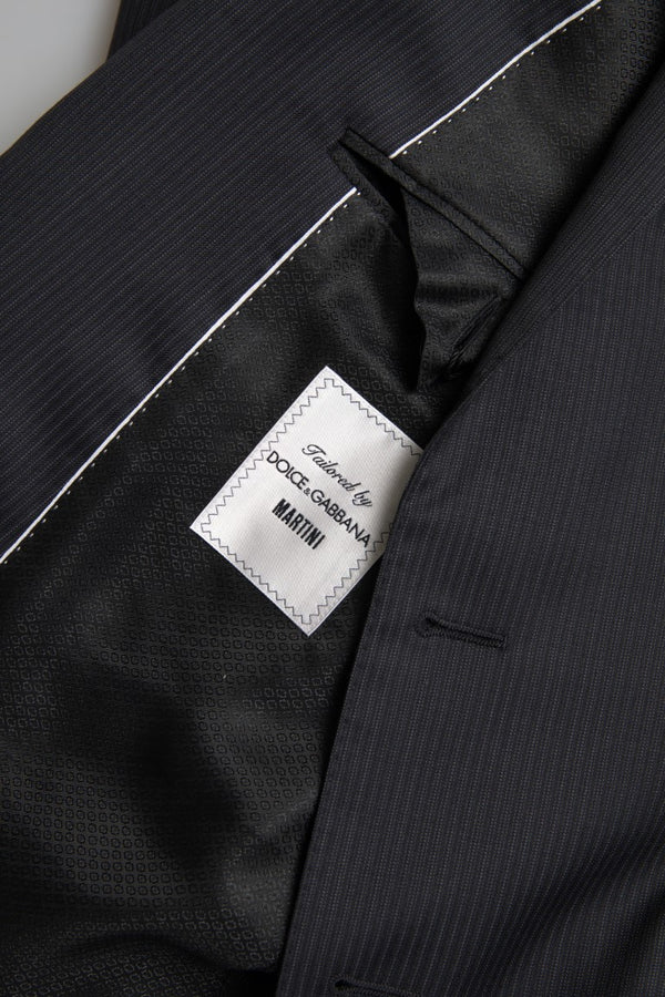 Dolce &amp; Gabbana musta 2-osainen yksirivinen MARTINI-puku