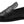 Dolce & Gabbana Black Leather Slipper Loafers Ommeltu kengät