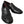 Dolce & Gabbana Black Leather Slipper Loafers Ommeltu kengät