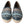 Dolce & Gabbana Sinisenharmaat nahkaiset Buffalo Espadrille -kengät