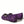 Dolce & Gabbana Purple Vally Taormina Lace Crystals Flats -kengät