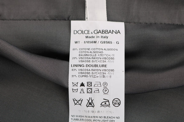 Dolce &amp; Gabbana musta STAFF puuvillainen Rayon-liivi