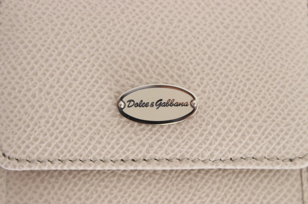 Dolce &amp; Gabbana valkoinen Dauphine nahkainen lompakko