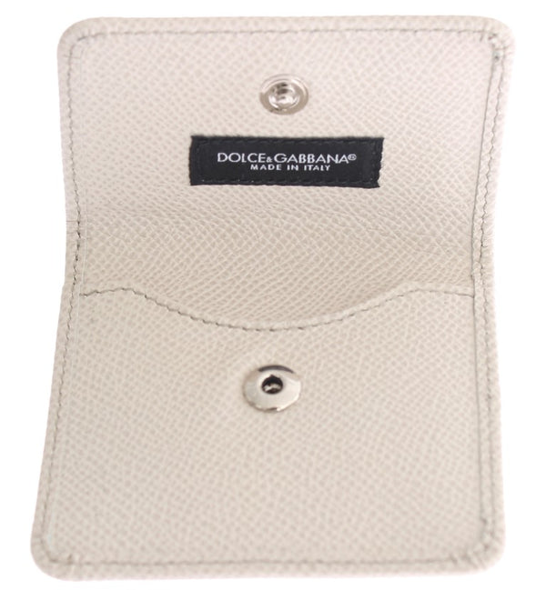 Dolce &amp; Gabbana valkoinen Dauphine nahkainen lompakko