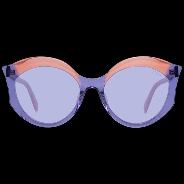 Emilio Pucci Elegant Purple Butterfly Sunglasses