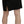 GF Ferre Chic High Waist Black Linen Skirt