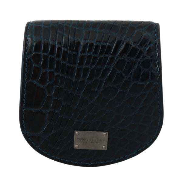 Dolce &amp; Gabbana Blue Exotic Skins kondomikotelon pidiketasku
