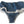 Ermanno Scervino Blue Lace Slip Denim Bottom Alusvaatteet