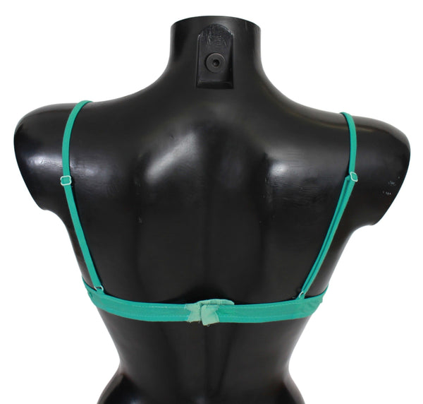 Ermanno Scervino Green Push Up -rintaliivit 100 % puuvillaa