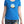 Moschino Blue Printed Cotton Short Sleeves Tops T-paita
