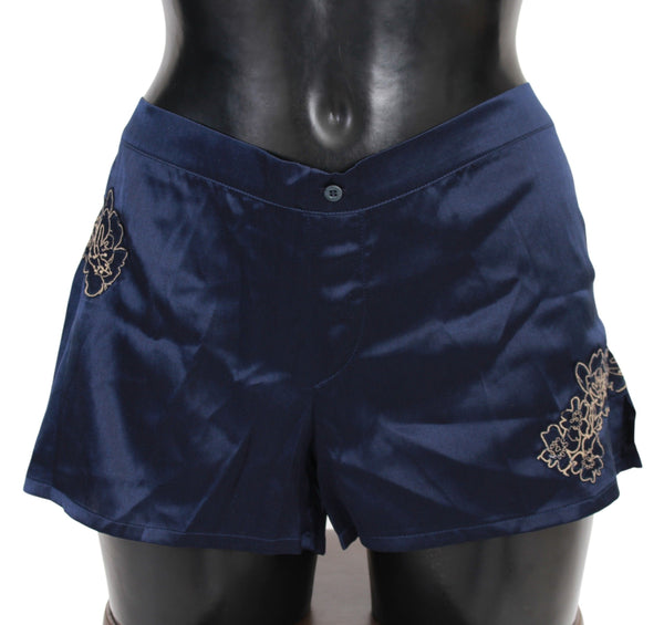 Ermanno Scervino Cotton Blue Alusvaatteet Shortsit Alusvaatteet