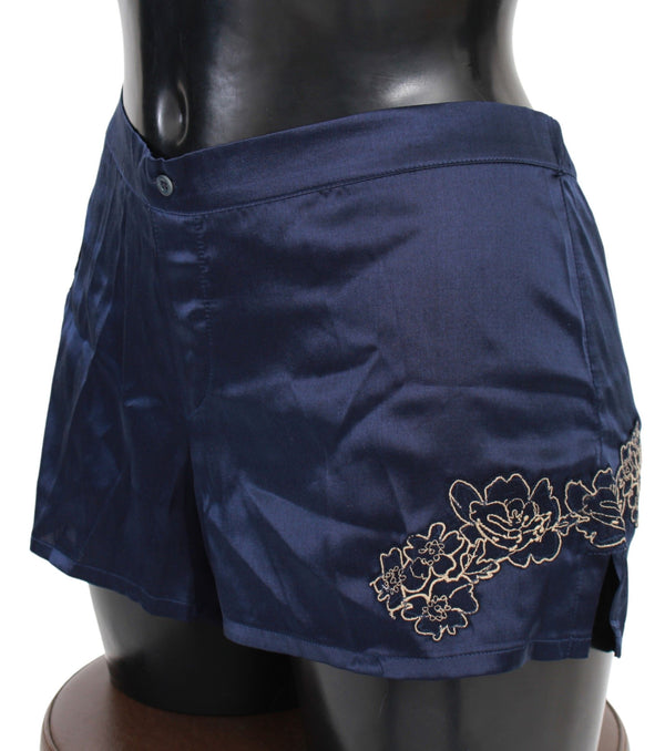 Ermanno Scervino Cotton Blue Alusvaatteet Shortsit Alusvaatteet