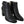 Jimmy Choo Elegant Black Leather Heeled Boots