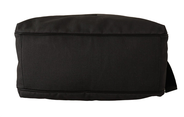Dolce &amp; Gabbana musta farkkunahkainen olkahihnan laukku