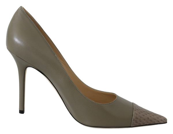 Jimmy Choo Pebble Green Nahka Amika Pumps