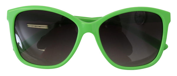 Dolce &amp; Gabbana vihreä asetaattikehys pyöreät sävyt DG4170PM aurinkolasit