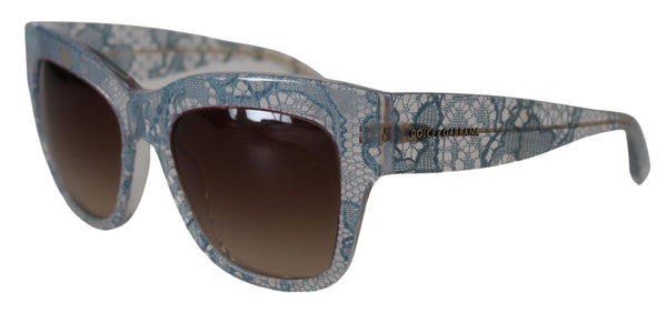 Dolce &amp; Gabbana Blue Lace Acetate -suorakulmio DG4231 Shades aurinkolasit