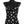 Dolce & Gabbana Black Daisy Print -mekko Alusvaatteet Chemisole