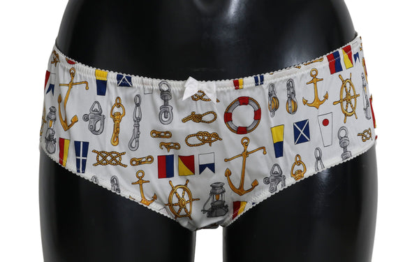 Dolce &amp; Gabbana Alusvaatteet Sailor Print silkkipohjaiset