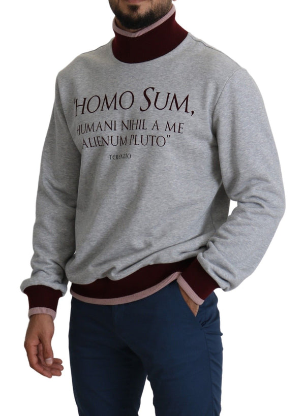 Dolce &amp; Gabbana harmaa Homo Sum villapaita villapaita