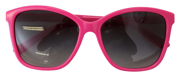 Dolce & Gabbana Elegant Pink Round Sunglasses for Women