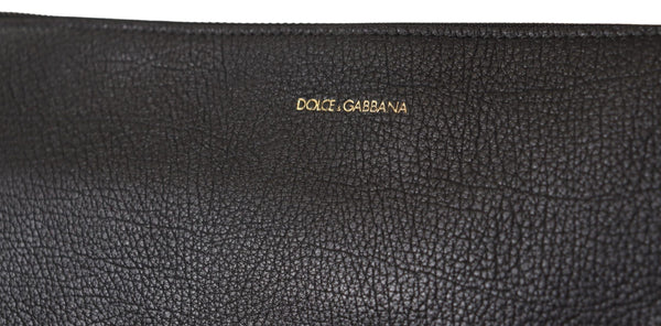Dolce &amp; Gabbana musta eksoottinen nahkainen olkahihna Alta Sartoria -laukku