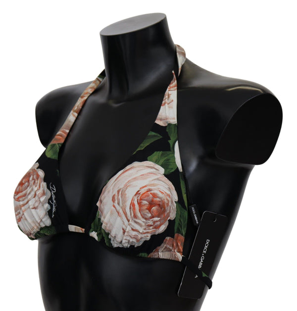 Dolce &amp; Gabbana moniväriset kukkakuvioiset rantavaatteet bikinitopit