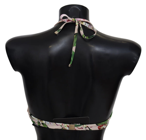 Dolce &amp; Gabbana monivärinen kukkainen uimapuku Beachwear bikinitopit