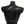 Dolce & Gabbana Chic Black Coral Print Bikini Top